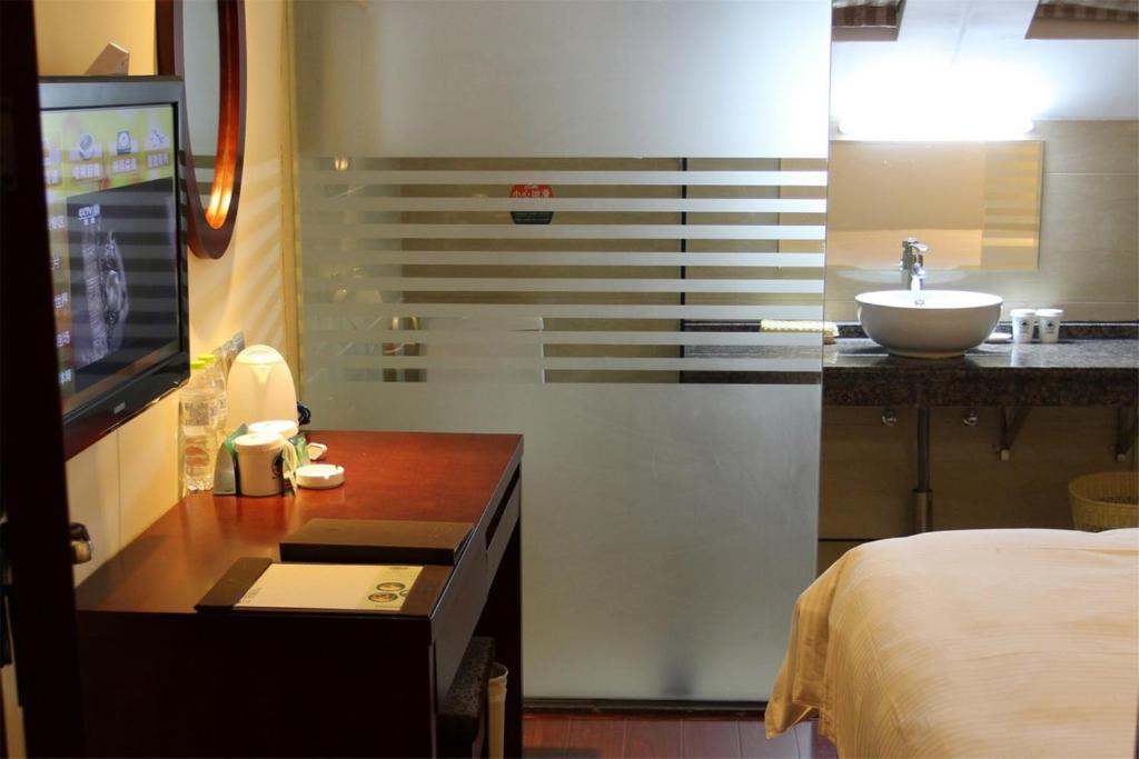 Greentree Inn Yiwu International Trade City Hotel Rom bilde